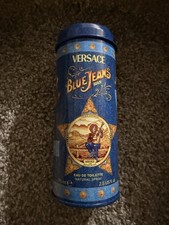 Versace Blue Jeans Man Eau De Toilette Tin 75ml 2.5 US fl oz picture