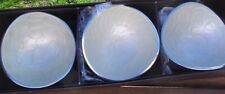 Simplydesignz 3 White & Silver Nut Candy Bowls New in Open Box Macy's picture