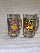 PAC-MAN (1980) & Ms PAC-MAN (1981) Bally Midway Drinking Glass Beer Mug picture