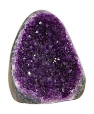 Natural Amethyst Cluster with Polished Edges 1-1.5 lb Healing Crystal Stone picture