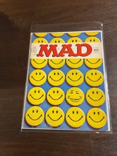 Vintage MAD Magazine 1972 #150 F-VF Smiley Face Cover, Partridge Family NO FOLDS picture