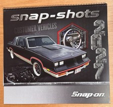 NEW Snap-on Tools Snap Shots Custom Vehicles 2027 Wall Calendar Collectible Gift picture