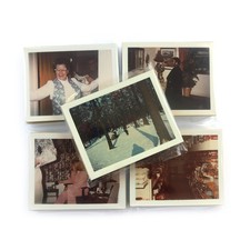 14 Vintage Polaroid Color Snapshots Lot - 1960s 1970s Mixed Packfilm Photos picture