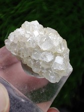 Rare Leuco Garnet Aka White Grossular Crystals On Matrix Having Nice Termination picture