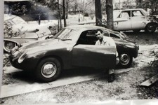 Vtg 1958 Fiat Abarth Zagato Record Monza Single Bubble Coupe Photo Photograph picture