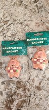 Publix Handpainted Pig Magnets picture