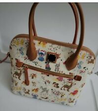 Disney Dogs Santa Tails Christmas Holiday Satchel Bag by Dooney and Bourke New picture