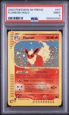 2003 POKEMON SKYRIDGE #H7 FLAREON-HOLO PSA 9 MINT picture