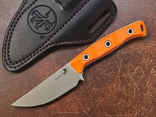 Microtech Akris w/ Ember G-10 Handles & Stonewash M390MK 95-10EM-1 picture