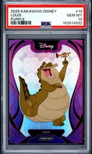 2025 LOUIS PSA 10 DISNEY KAKAWOW PHANTOM PURPLE PRINCESS AND THE FROG #'d /115  picture