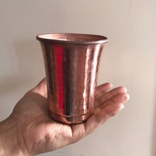 Genuine Copper Water Drink Cup Pure Solid ship from USA to USA only picture