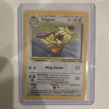Pokémon Pidgeot 8/64 Holo Rare Jungle Unlimited 1999 WOTC Vintage LP picture