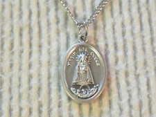 Virgin del Cobre medal necklace Cuba Cuban Virgen Senora Caridad medalla collar picture