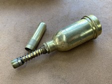 RARE VINTAGE ENOTS OA AUTOLUB BRASS GREASE GUN  picture