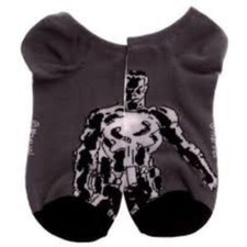 The Punisher Gray Ankle Socks picture