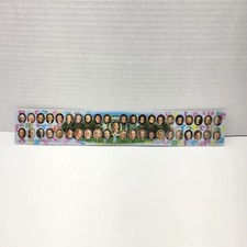 Vintage 2001 US Presidents Lenticular 3D Motion Ruler 12