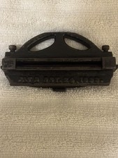Antique Ice Skate Blade File Tool Patent OCT 24 1893 Rare Vintage Metal picture