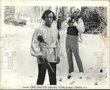 1975 Press Photo Woody Allen and Harold Gould star in 