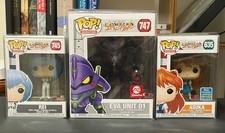 Neon Genesis Evangelion Funko Pop Lot Asuka Rei Unit 01 (Bloody)  picture