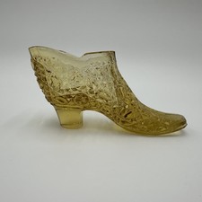 Vintage  Amber Slipper Shoe  picture