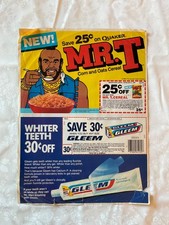 Vtg 1985 MR T Cereal Childrens A-Team Betty Crocker Coupon Circular Print Ad picture