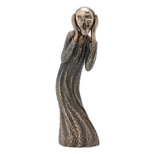Veronese Design 8 Inch Edvard Munch The Scream Antique Bronze Figurine picture