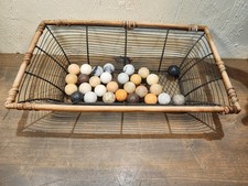 29 Pcs 28mm Set Of Natural Quartz Crystal Sphere Ball Polished Healing BASKET picture