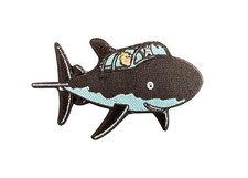 Tintin Embroidered Patch - Submarine picture