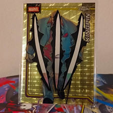 Topps 2026 Chrome Marvel Kingpin (Wilson Fisk) Superfractor CLAWED #065 1/1 picture
