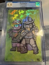 Duso Art CGC 9.9 Fandom Finds 1/1 TMNT #nn Shredder & Foot Foil 2023 picture