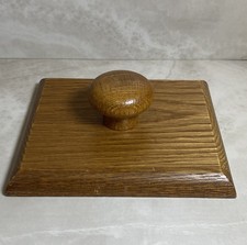 Replacement Lid Vintage International Heartland Wood Canister Medium LID ONLY picture