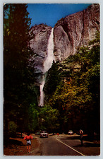 c1960s Upper Lower Yosemite Falls California Vintage Postcard picture