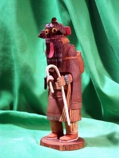 Hopi Kachina Doll - Soyok Mana, the Ogre Woman by Martin Dallas - Fantastic picture