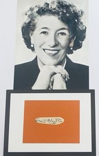 Enid Blyton  English Writer , 1897 - 1968  , Original 10 x 8 Signature Piece picture