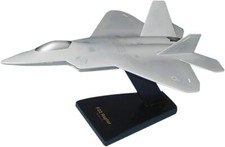 USAF Lockheed Boeing F-22 Raptor Langley AFB Desk Display Model 1/72 SC Airplane picture