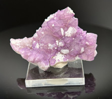 Rare locale Fluorite on quartz epimorphs Florita Dulcita Claim, Cochise Co, AZ picture