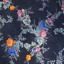 Etro Authentic Silk Fabric with Print 