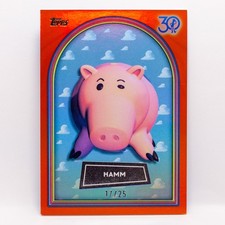 2025 Topps Toy Story Hamm #15 Orange Foil 17/25 picture