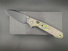 Remette Bam Bam V1 Flo Party Camo Carbon Ti coated 14c28n Blade picture