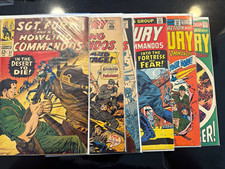 SGT FURY HOWLING COMMANDOS LOT #37 47 74 111 151 161 Marvel Silver Bronze picture