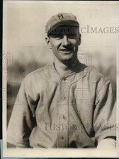 1930 Press Photo FE Nugent captain/ shortstop of Harvard baseball team picture