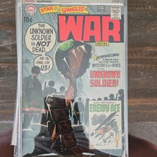 Unknown Soldier Story Star Spangled War Stories #151-163 Historic Story VF picture