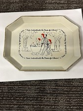 1940s- 1960s aluminum TRAY WOMEN'S LIB, WOMEN'S RIGHTS, TRAD WIFE, ERA, VINTAGE picture