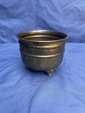 Vintage Small Decorative  Brass Pot picture