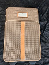 Vintage Coach Signature Model 5421 Carry On Luggage Rolling Bag picture