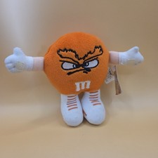 1998 M & M's Minis Swarmees Plush Orville Orange New With Tags Candy Monster  picture