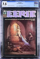 Eerie #23 (Warren September 1969) Frazetta Classic Cover, OW/W pages, CGC 7.5 picture