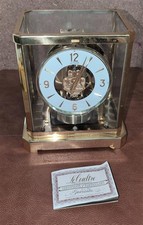 FOR PARTS Vintage Gold Gilt LeCoultre Atmos Mantel Clock 15 VXN Jewels picture