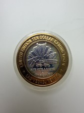 $10 Rio Suite Hotel & Casino Las Vegas .999 .60 oz Silver Round Token Gaming picture