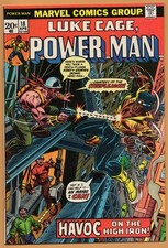LUKE CAGE , POWER MAN   # 18    9.2     NEAR MINT - picture